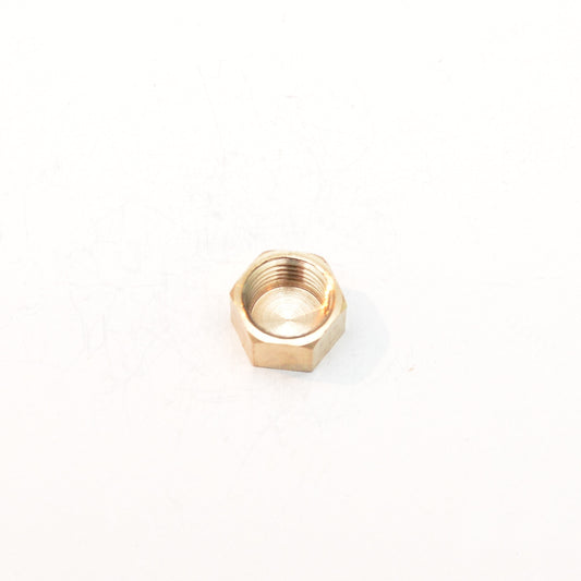 1/4" BSP Female  Brass British Pipe Cap