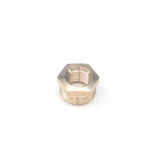 3/8" BSP Male - 1/8" BSP Female Brass Bushing British Pipe Thread