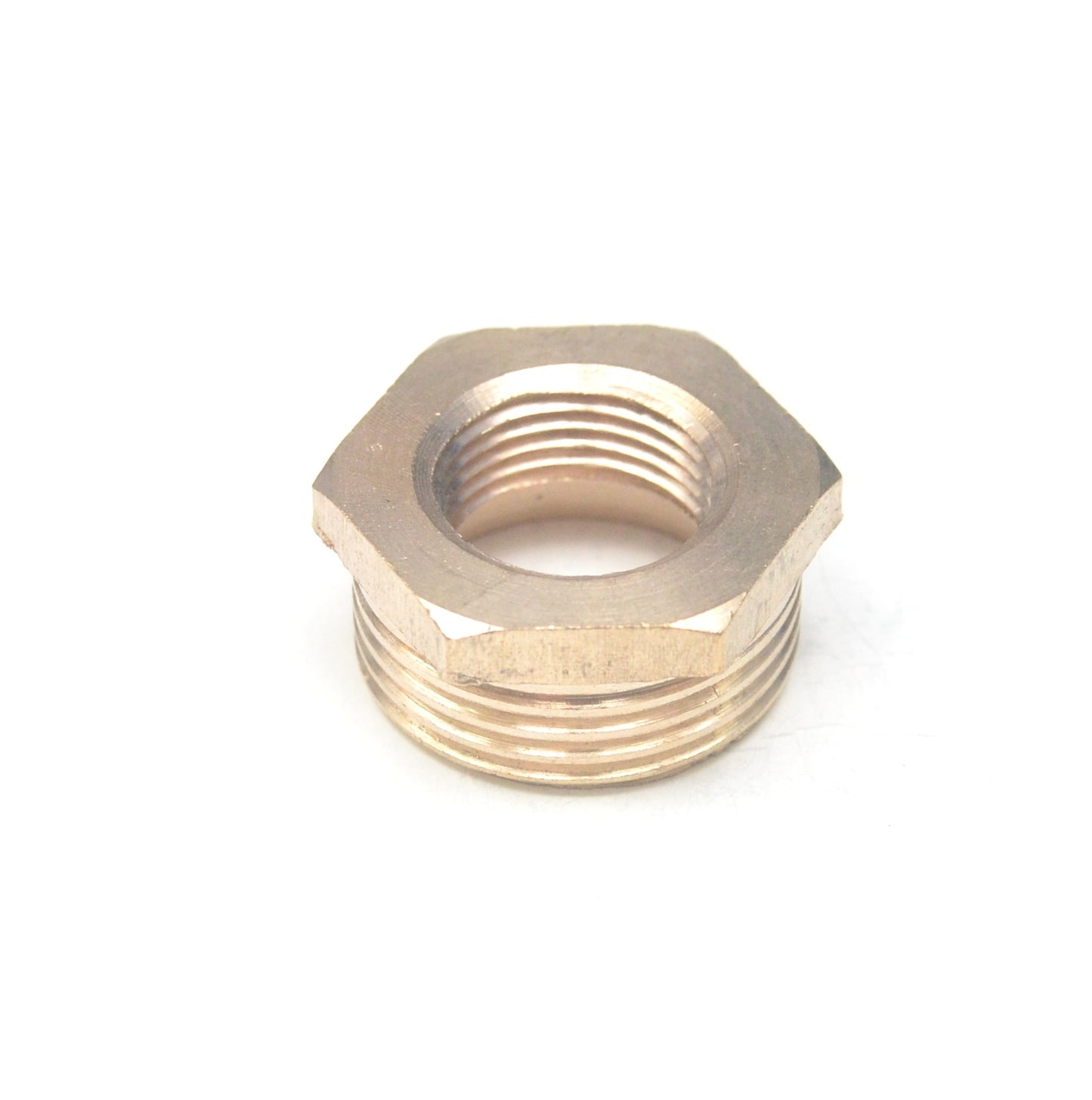3/4" BSP Male - 3/8" Female Brass Bushing British Pipe Thread