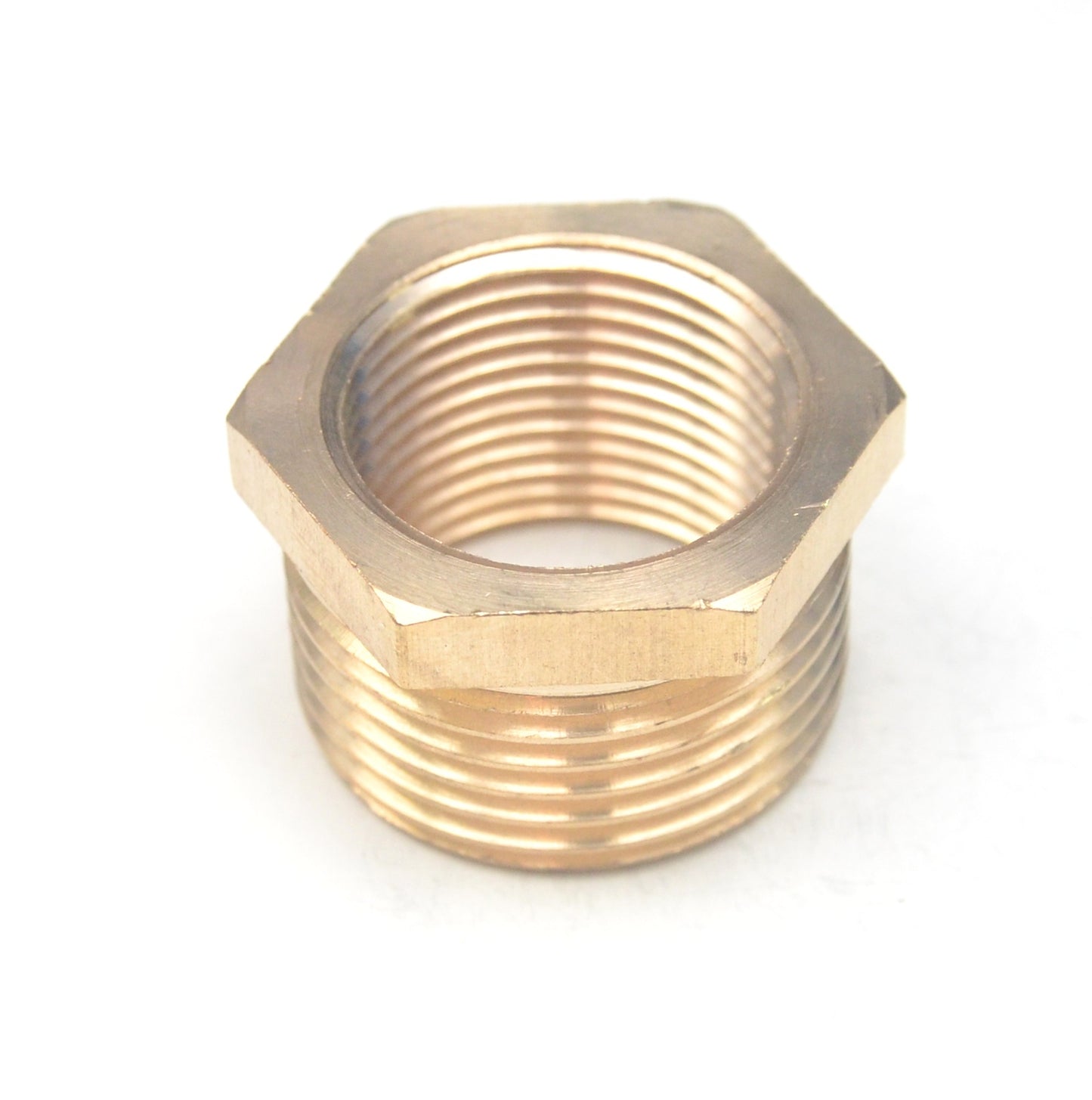 1" BSP Male - 3/4" Female Brass Bushing British Pipe Thread
