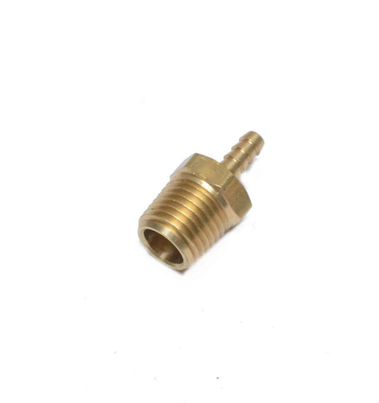 Straight 1/8 Hose ID to 1/4 Male Npt Brass Barbed Fitting Water Oil Gas Air Fuel
