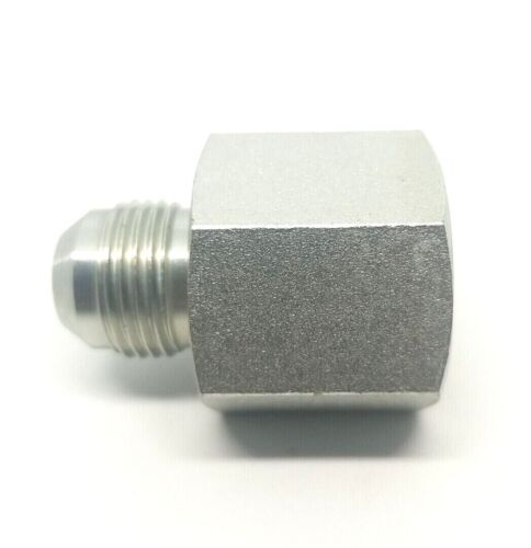 5/8 Jic 37 Male Flare x 3/4 Female Npt Hydraulic Straight Adapter Steel FasParts 2405-10-12