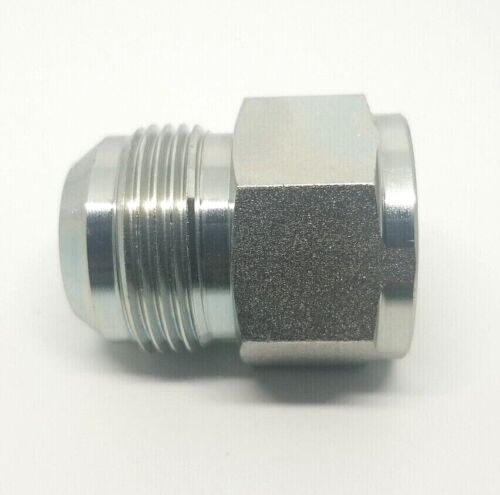 3/4 Female Jic 37 x 1 Male Jic 37 Hydraulic Steel Reducer Adapter 2406-12-16