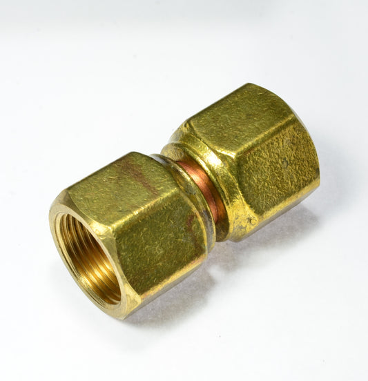 3/4 Od Female Tube Swivel Coupling Sae 45 Degree Flare Brass Fitting 34-12