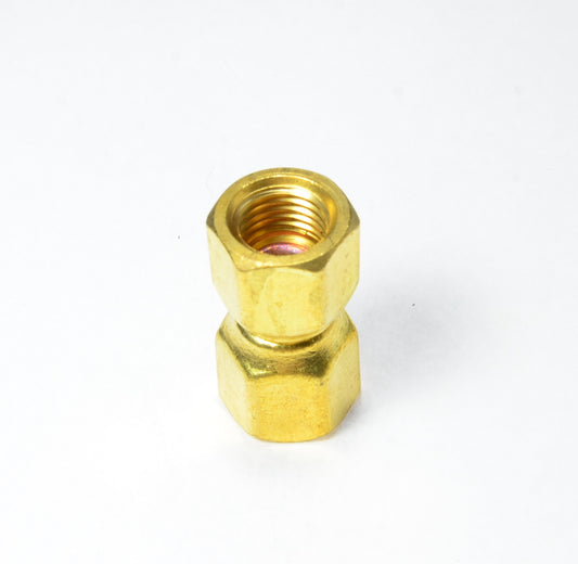 1/4 Od Tube Swivel Coupling Female Sae 45 Degree Flare Brass Fitting 34-4