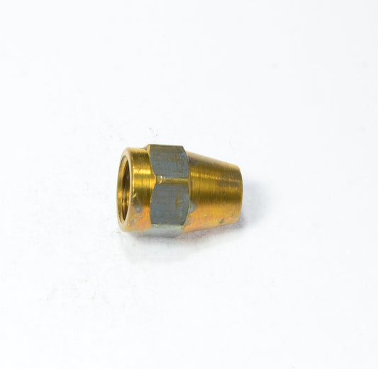Milled Nut short 1/4 Tube Od 45 Degree Flare propane natural gas HVAC