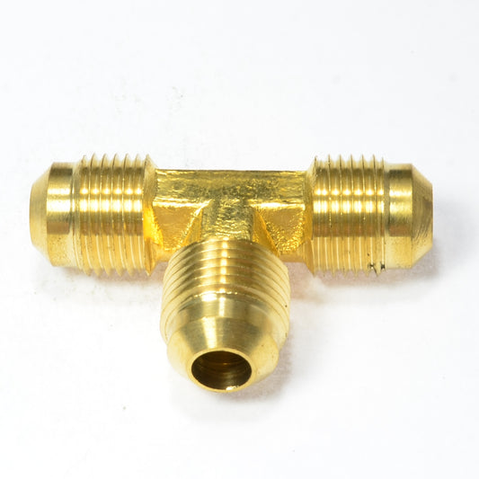 3/8 Tube OD Male Flare Tee Union Sae 45 Degree Mfl Fitting Hvac LNG LP Gas Air