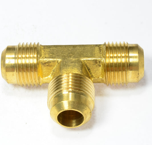 1/2 Tube OD Male Flare Tee Union Sae 45 Degree Mfl Fitting Hvac LNG LP Gas Air