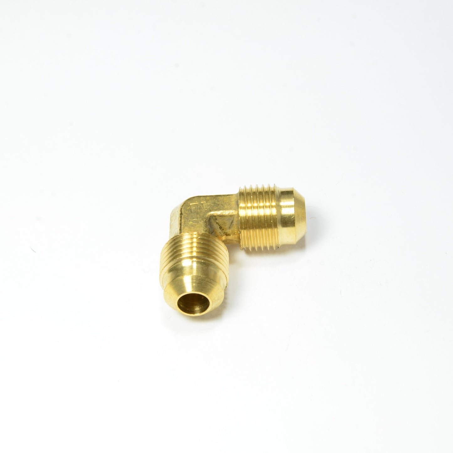 Gas Male Flare Elbow 3/8 Tube OD Sae 45 Degree Fitting for Propane HVAC Natural Gas