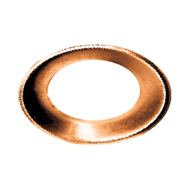 1/4 OD Copper Flare Gasket for Sae 45 Fitting for Propane HVAC Natural Gas