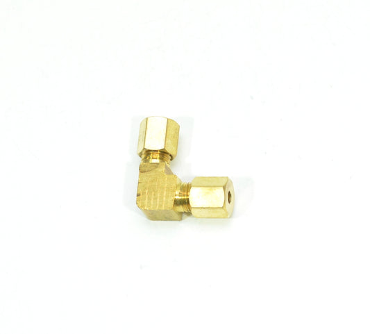 1/8 Tube Od Elbow L Union Coupling Compression Fitting for Copper Tubing Water Air Oil