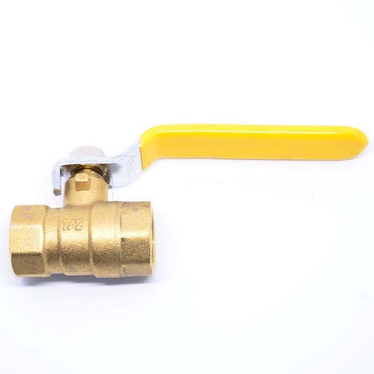 FASPARTS Brass 600 PSI WOG Water Oil Gas FULL PORT 1/2 Female NPT FIP FPT Ball Valve NPT Female NPT FIP FPT  FIP