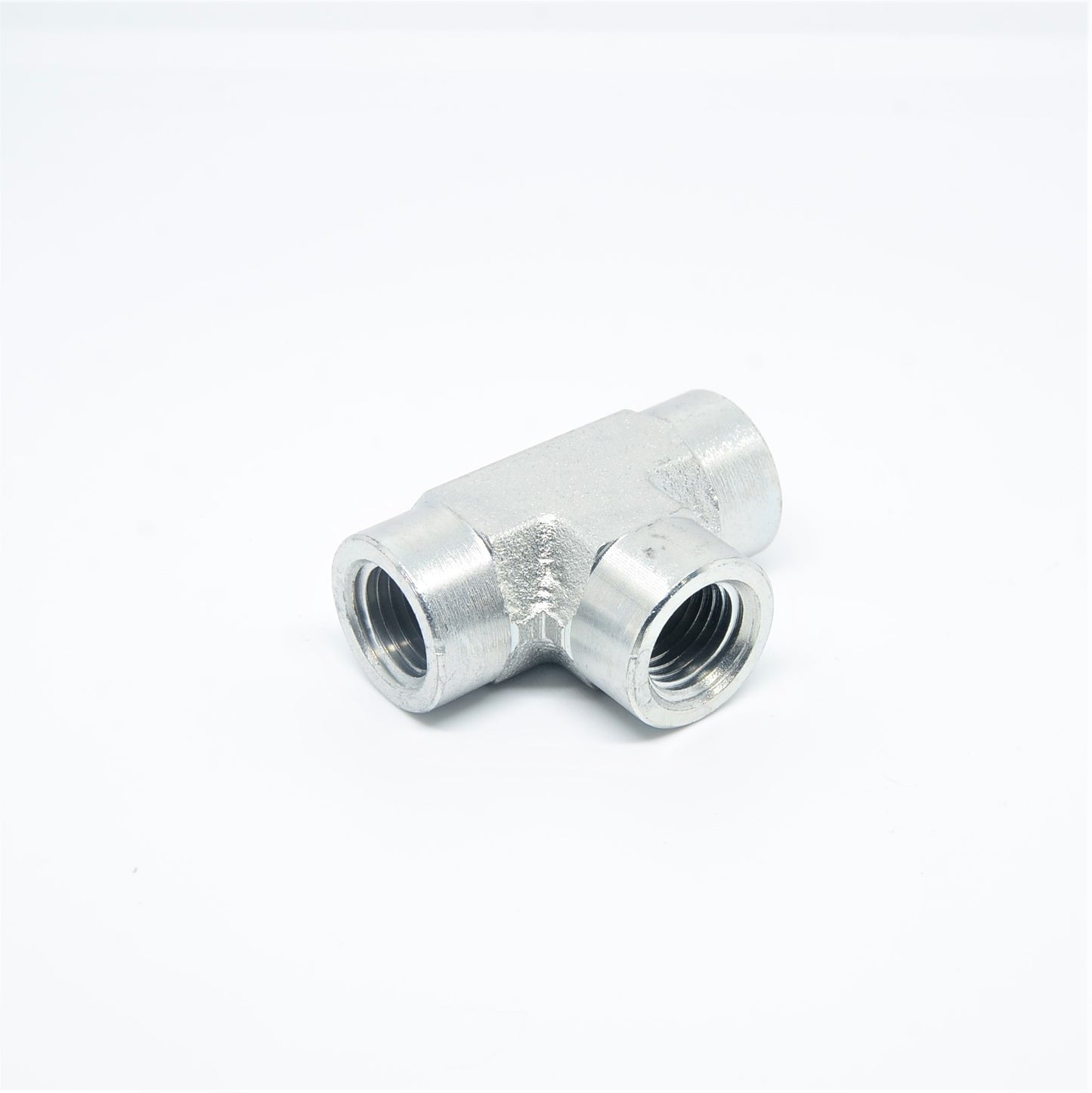 Steel 1/4 Female Npt Fpt Tee T Pipe Fitting Fuel Air Water Oil Gas Vacuum