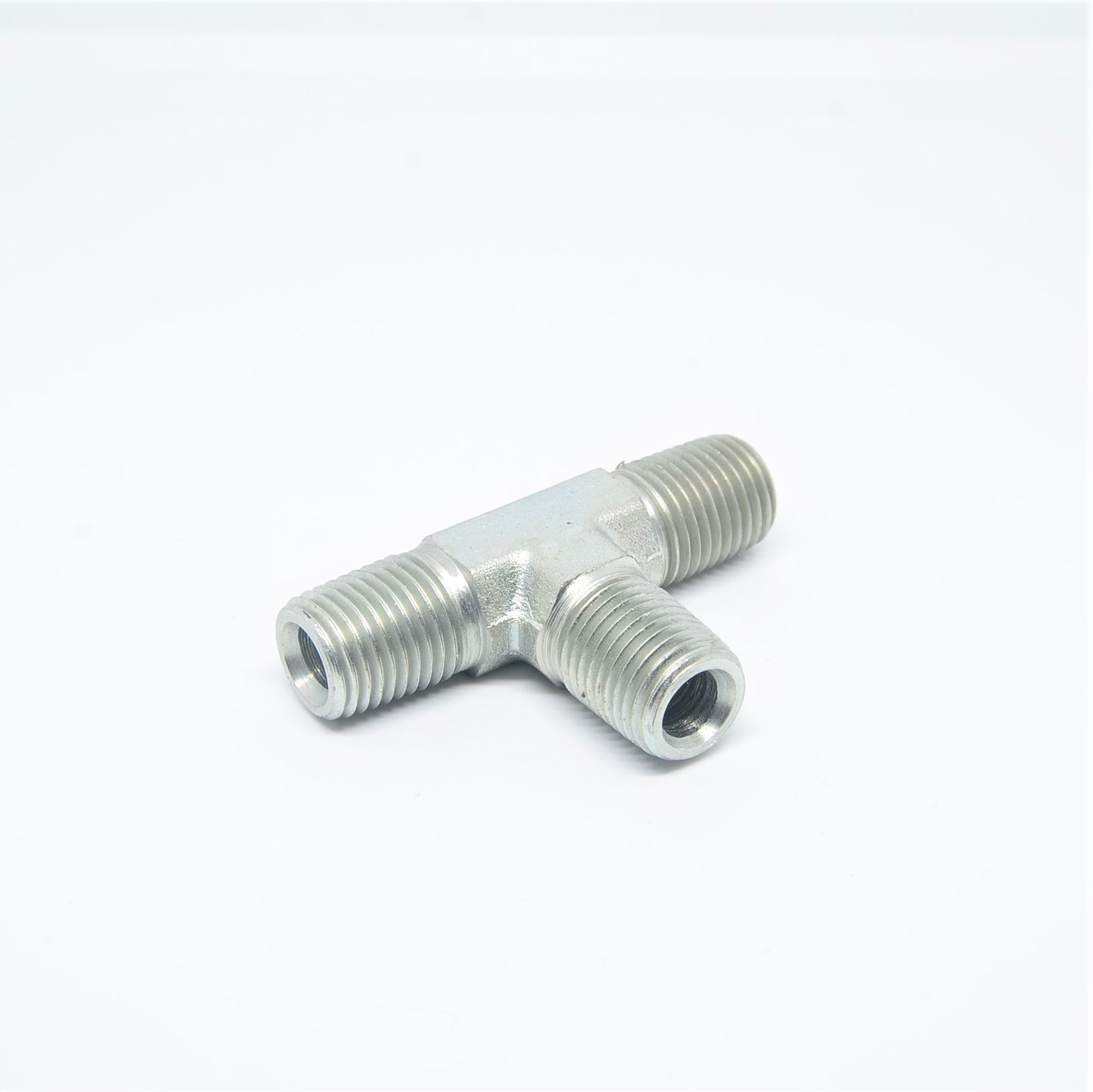 Steel 1/4" Male Npt Mpt Tee T Pipe Fitting Vacuum Fuel Air Water Oil Gas
