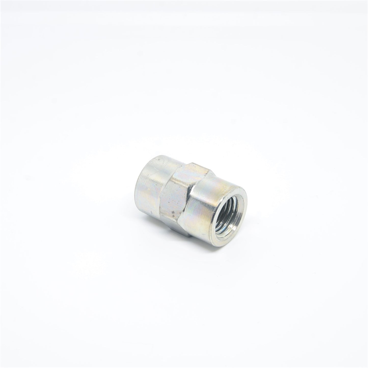 Steel 1/4" Female Npt Fpt Fip Thread Pipe Fitting Straight Coupling Joiner WOG