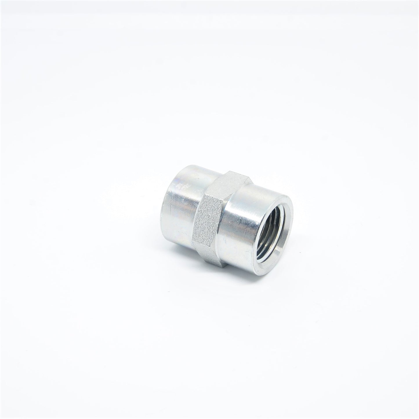 Steel 3/8" Female Npt Fpt Fip Thread Pipe Fitting Straight Coupling Joiner WOG