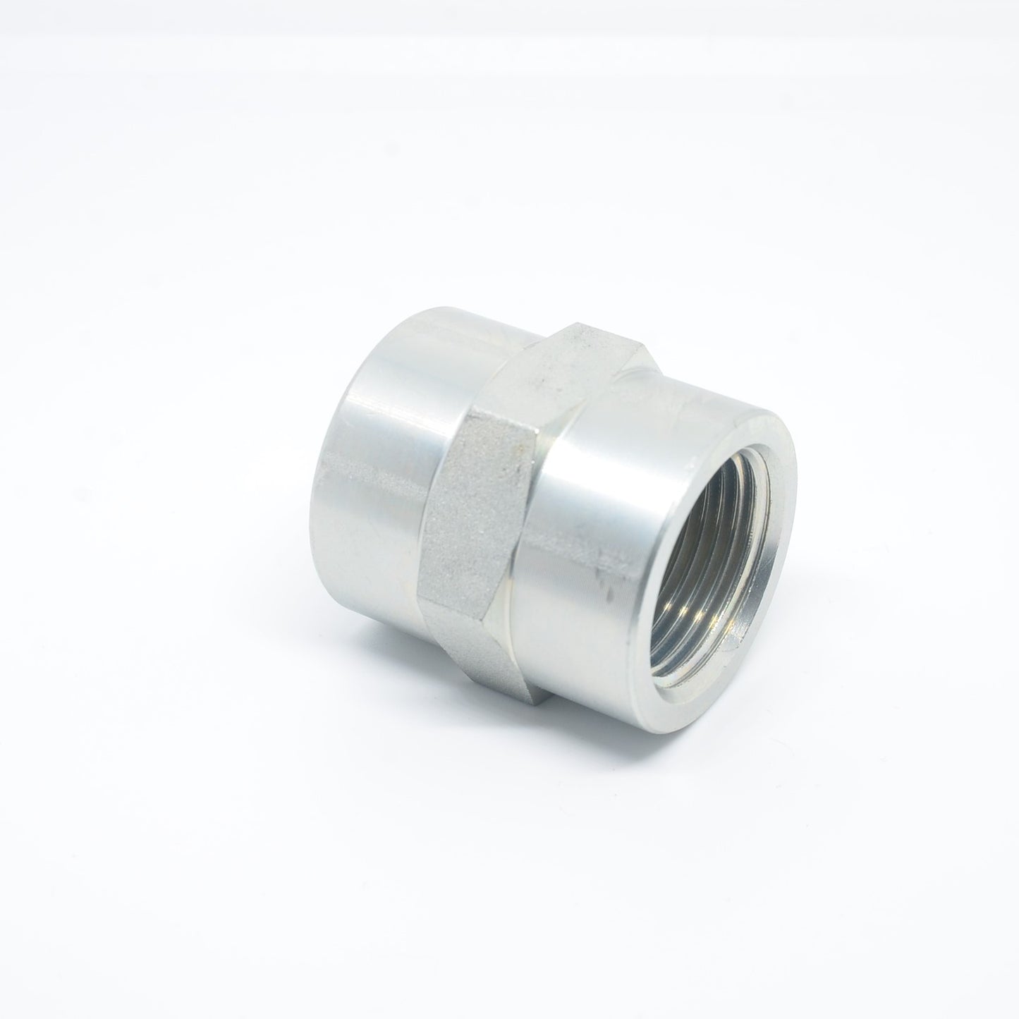 Steel 3/4" Female Npt Fpt Fip Thread Pipe Fitting Straight Coupling Joiner WOG