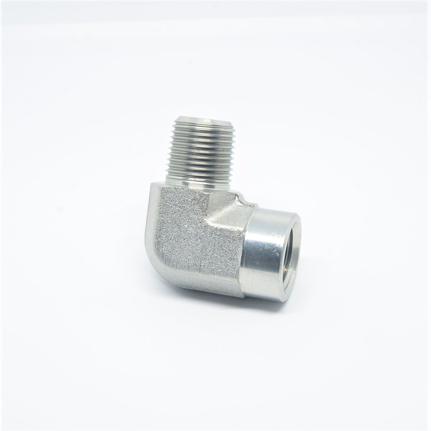 Steel Street Elbow Fitting 3/8 Female Npt x 3/8 Npt Male Water Oil Fuel Liquid