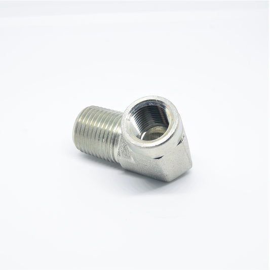 FASPARTS Steel 90 Degree Street Elbow L 1/2" NPT Male MIP MPT x 3/8" NPT Female FIP FPT   Fuel Air Boat Water Gas Oil Auto Truck WOG