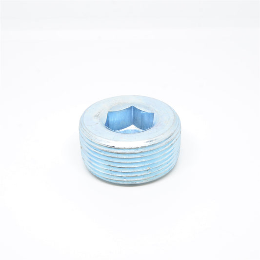 Steel 1-1/4" Male Npt Countersunk Hex Allen Key Pipe Plug Mip Mpt Water Oil Gas