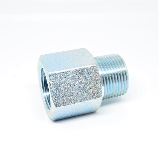 3/4 Female Npt to 3/4 Npt Male Carbon Steel Pipe Adapter Fitting Water Oil Fuel Liquid