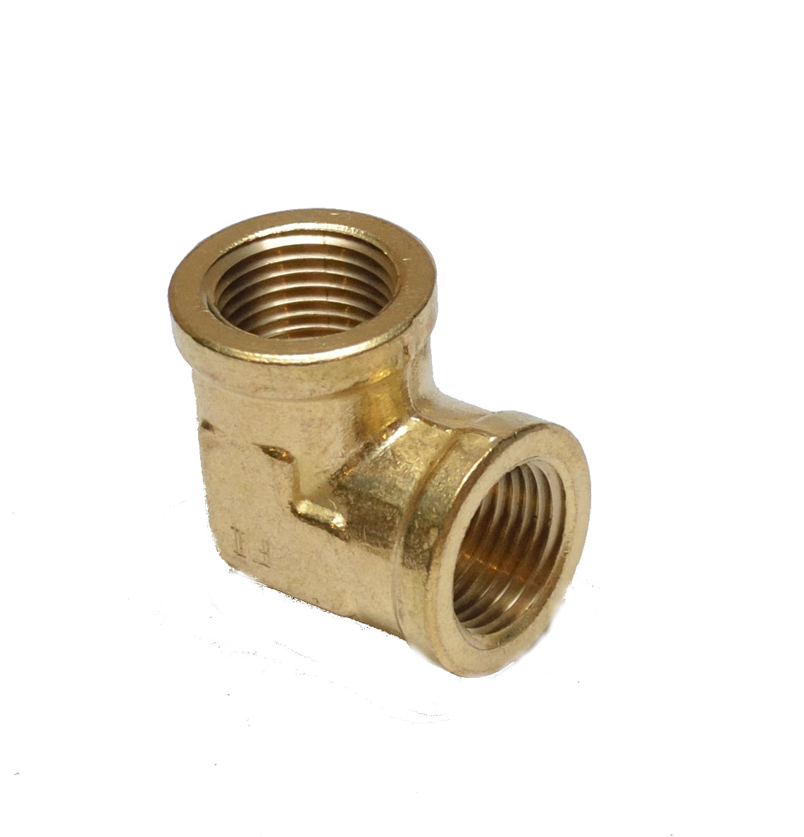 3/8 Npt Female 90 Degree Elbow Pipe Brass Fitting for Water Oil Gas