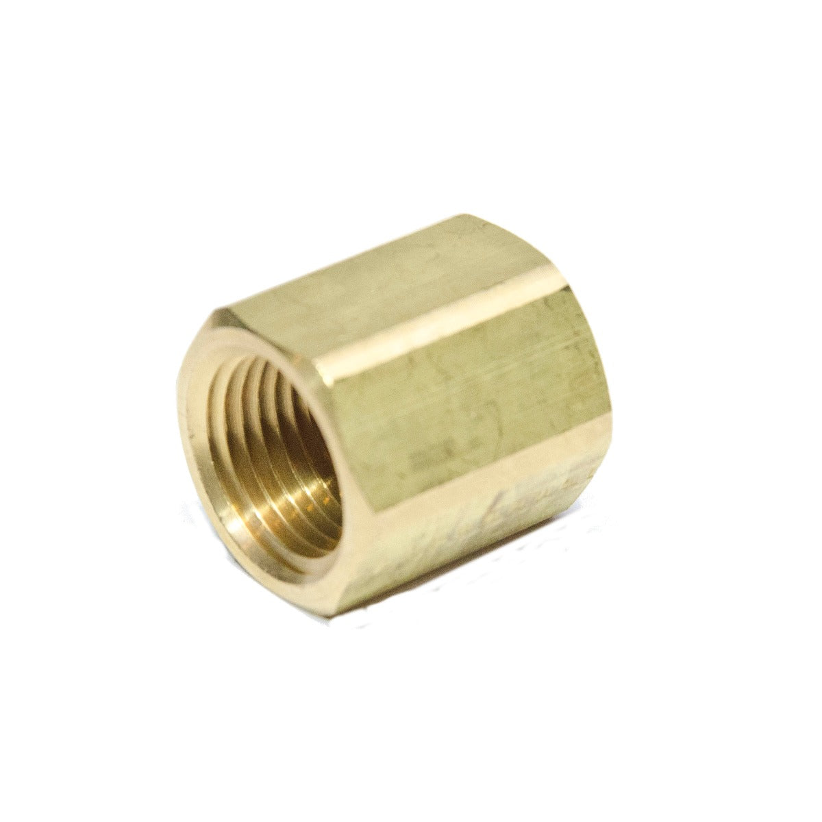 1/2 Npt Female Straight Coupling Brass Pipe Fitting Air Water Oil Gas Fuel