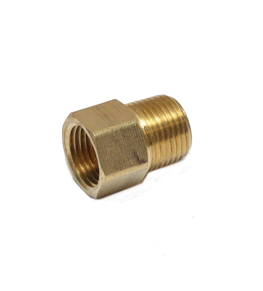 1/2 Male to Female Npt Pipe Adapter Coupling Brass Fitting Air Fuel Gas Water