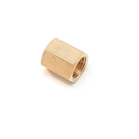 1/4" BSP Female Straight Coupling Brass Fitting British Pipe Thread
