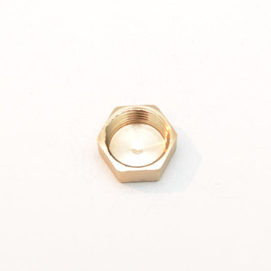 1/2" BSP Female  Brass British Pipe Cap