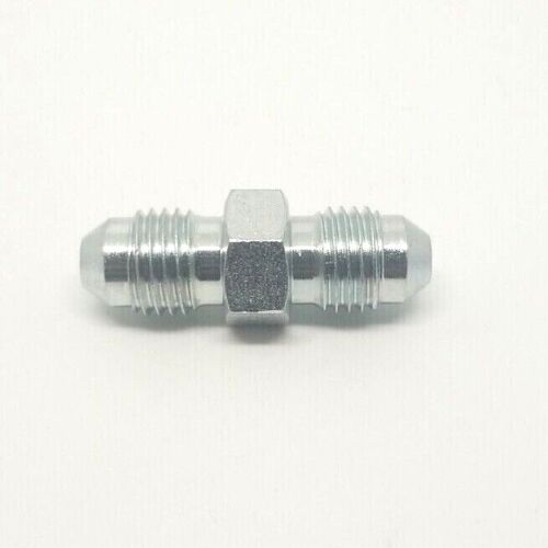 1/4 Jic 37 Male Hydraulic Flare Straight Union Nipple Steel FasParts 2403-04-04