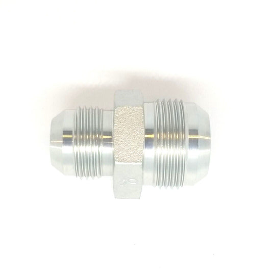 1 inch x 3/4 Jic 37 Male Hydraulic Flare Straight Union Nipple Steel FasParts 2403-16-12