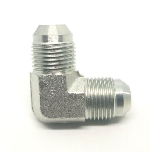 1/2 Jic 37 Male Flare 90 Degree Hydraulic Elbow Steel Fitting FasParts 2500-08-08