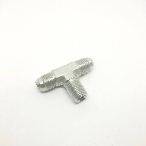 3/8 Jic 37 Male Flare x 1/4 Npt Male FasParts Hydraulic Steel Tee Branch Npt Center 2601-06-06-04