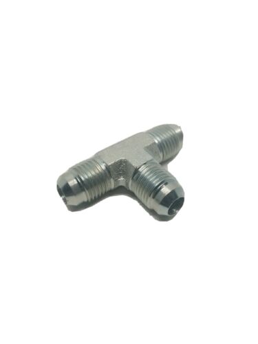 3/8 Jic 37 Male Hydraulic Flare Tee 3 Way Union Steel FasParts 2603-06-06-06