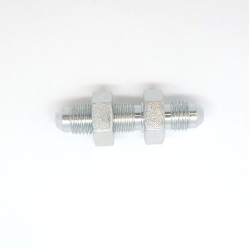 1/4 Jic 37 Male Flare Bulkhead Union Hydraulic Steel Fitting 2700-04-04