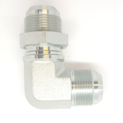 1 inch  Jic 37 Male Flare Bulkhead 90 Degree L Elbow Hydraulic Steel Fitting 2701-16-16