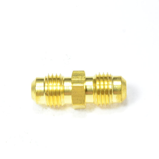 1/4 Male Flare Straight Union Coupling Mfl Sae 45 Degree Flare Fitting propane natural gas HVAC