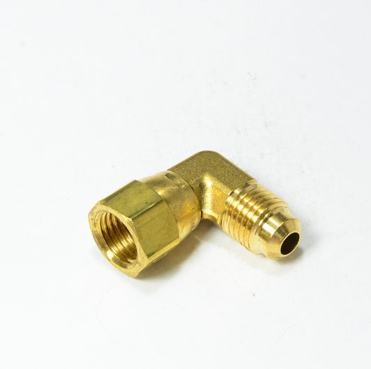 1/4 Od Male to Female Flare Swivel Elbow Sae 45 Fitting for Propane Natrual Gas HVAC