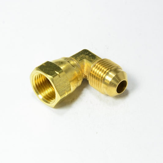 3/8 Od Male to Female Flare Swivel Elbow Sae 45 Fitting for Propane Natrual Gas HVAC