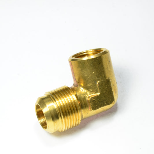 3/4 Od Male Sae 45 Flare to 1/2 Npt Female Elbow L Adapter Fitting for Natural Gas Propane HVAC