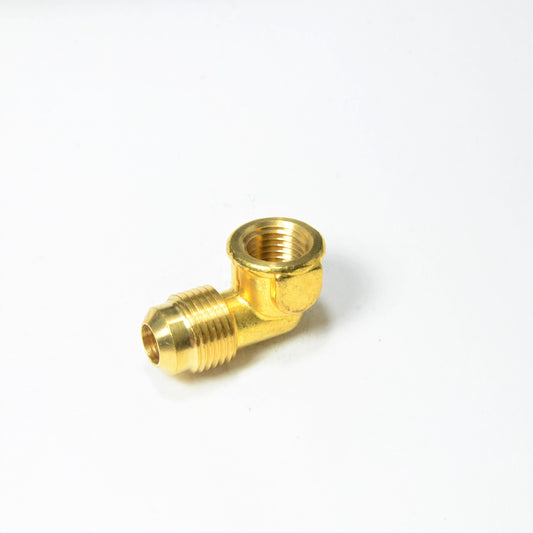 3/8 Od Male Sae 45 Flare to 1/4 Npt Female Elbow L Adapter Fitting for Natural Gas Propane HVAC