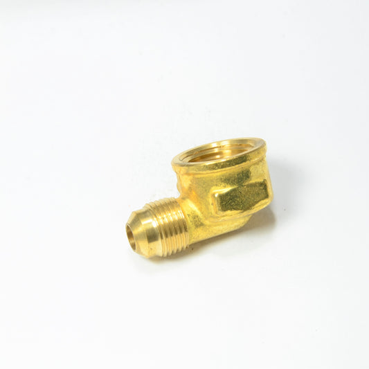 3/8 Od Male Sae 45 Flare to 1/2 Npt Female Elbow L Adapter Fitting for Natural Gas Propane HVAC