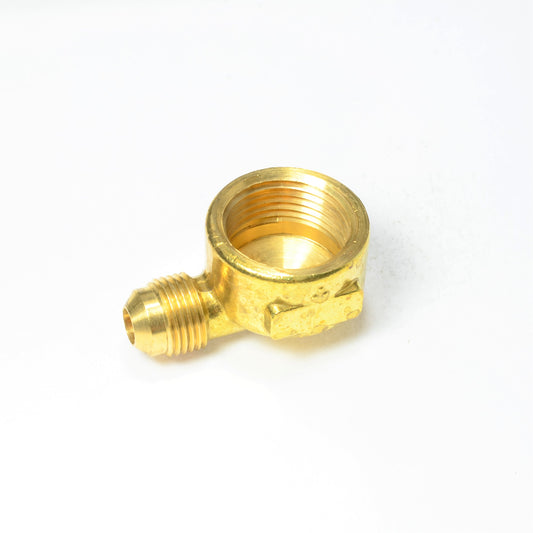 3/8 Od Male Sae 45 Flare to 3/4 Npt Female Elbow L Adapter Fitting for Natural Gas Propane HVAC