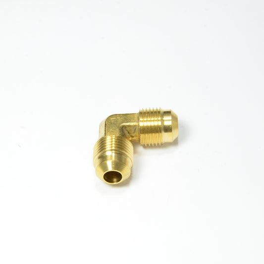 Gas Male Flare Elbow 3/8 Tube OD Sae 45 Degree Fitting for Propane HVAC Natural Gas