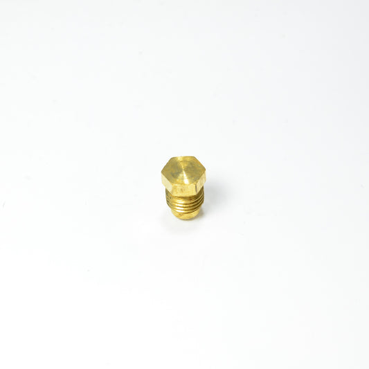1/4 OD Male Flare Sae 45 Sealing Plug Fitting for Propane HVAC Natural Gas