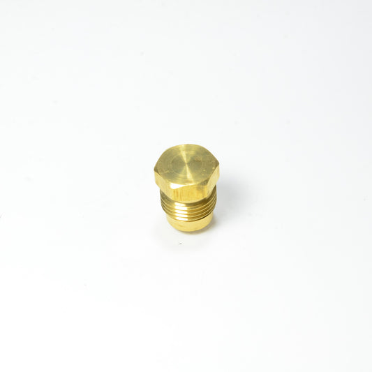 3/8 OD Male Flare Sae 45 Sealing Plug Fitting for Propane HVAC Natural Gas