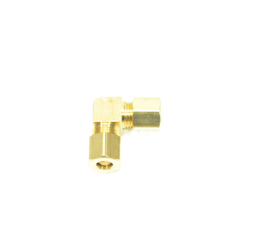 1/4 Tube Od Elbow L Union Coupling Compression Fitting for Copper Tubing Water Air Oil