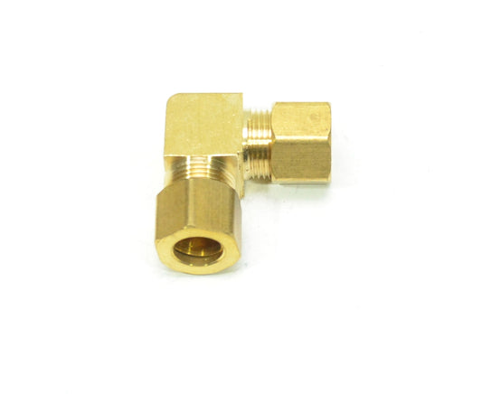 3/8 Tube Od Elbow L Union Coupling Compression Fitting for Copper Tubing Water Air Oil