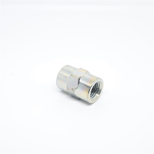 Steel 1/4" Female Npt Fpt Fip Thread Pipe Fitting Straight Coupling Joiner WOG